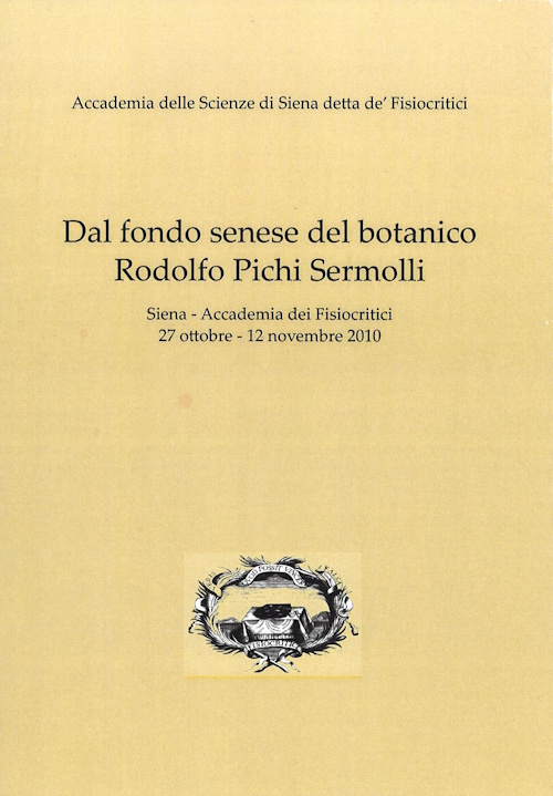 Dal fondo senese del botanico Pichi Sermolli